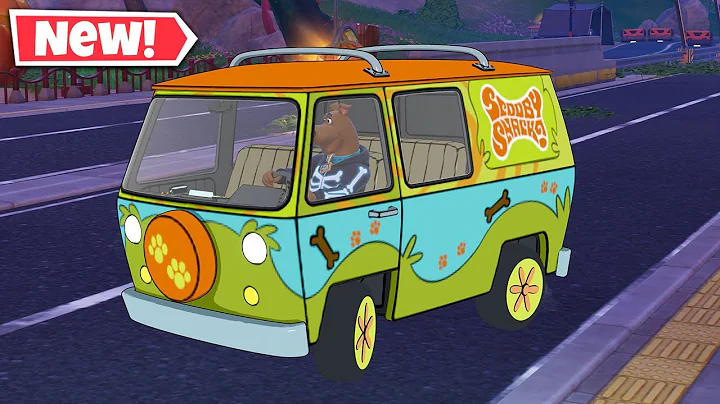 NEW MYSTERY MACHINE Bundle Gameplay In Fortnite!