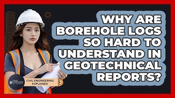 Why Are Borehole Logs So Hard To Understand In Geotechnical Reports? - Civil Engineering Explained