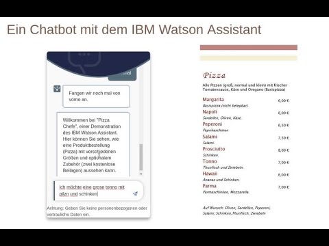 Video: Ist IBM Watson ein Chatbot?