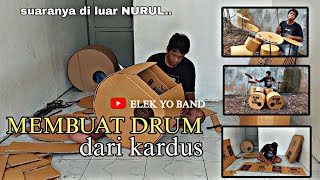 ELEK YO BAND (membuat drum dari kardus)