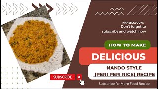 Nandos Rice (Peri Peri Rice) Recipe