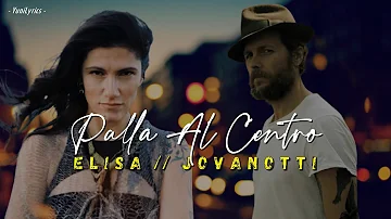 Elisa, Jovanotti - PALLA AL CENTRO (Lyrics/Testo)