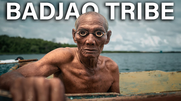 GLI UOMINI PESCE: la Tribù dei Badjao mutati geneticamente🇵🇭