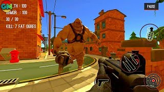 Monster Kiling City Shooting II | by HGamesArt | Android GamePlay FHD screenshot 2