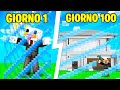 100 GIORNI DENTRO UNA BARRIERA SU MINECRAFT