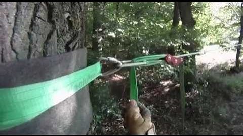 De-Tension a Longline with the lineLoose (Longline Entspannen)