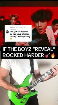 the BOYZ - reveal cover #theboyz #kpop #guitar