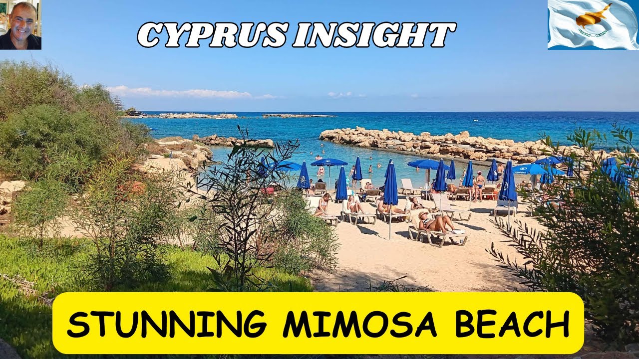 Пляж Мимоза ПРОТАРАС - СОЛНЦЕ, МОРЕ И МОРОЖЕНОЕ!!