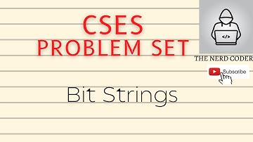 Bit String CSES Problem Set
