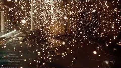 Warframe New GPU Particle - Rhino Stomp Test