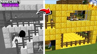24k GOLD MANSION! Building the Most OP House in Minecraft!