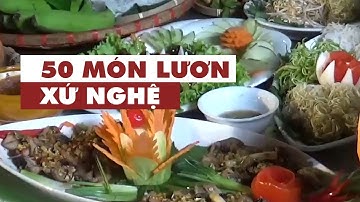 25 đầu bếp quảng diễn 50 món lươn xứ Nghệ tại TP.Vinh