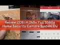 Review ZOSI H.265+ Full 1080p Home Security Camera System Outdoor Indoor, 5MP-Lite CCTV DVR 8 Channe