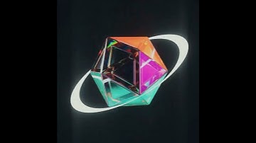 Futuristic Polyhedron 🪐 #1