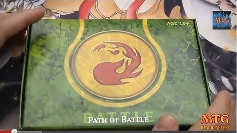 MTG Theros Pre-Release Path Of Battle Opening
