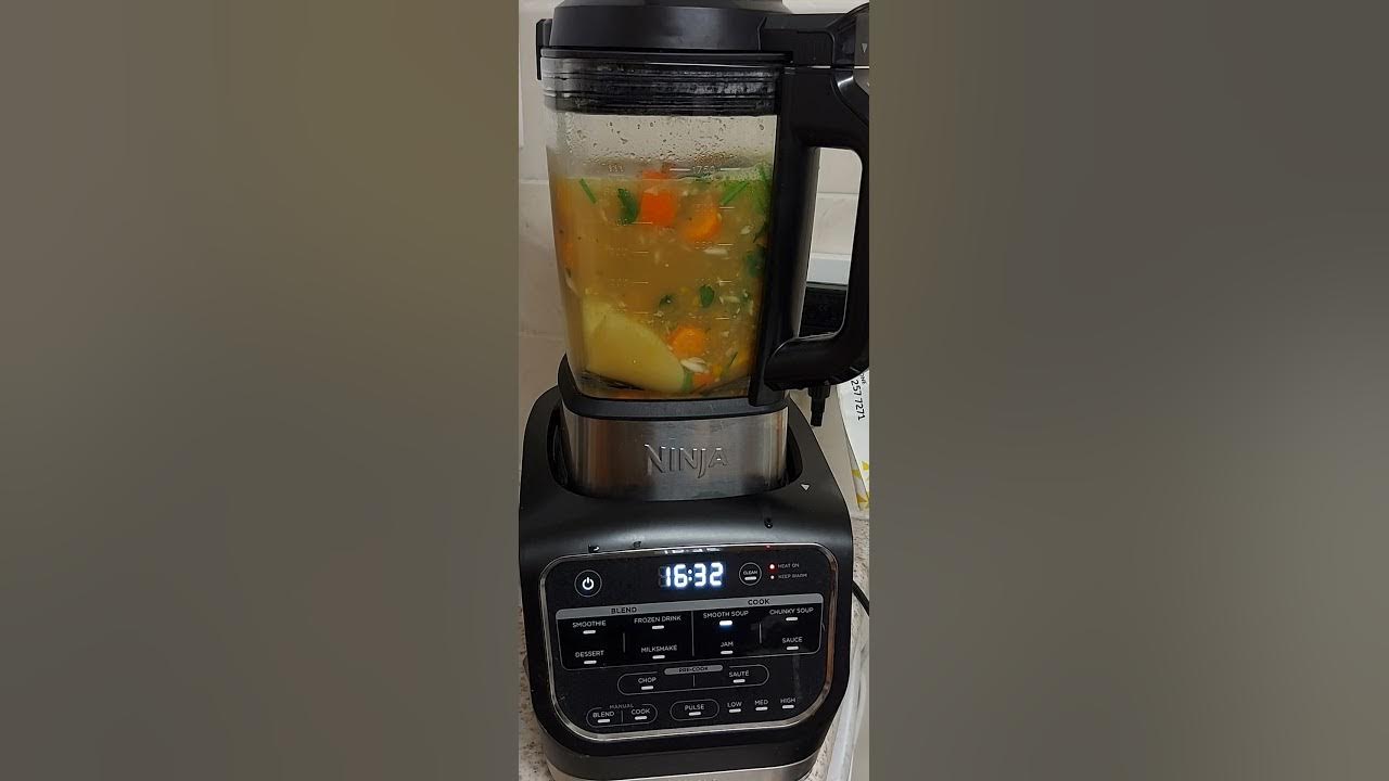 Butternut soup with Ninja Soup maker, Ninja Hot & cold blender. YouTube