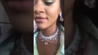 Rihanna Instagram Live