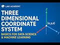 Three Dimensional Coordinate System | Basics for Data Science & Machine Learning