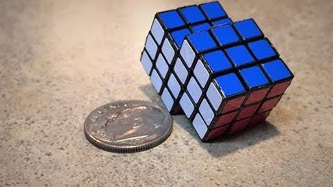 WORLD RECORD | Nano Siamese Cube