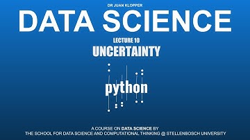 Uncertainty and Bootstrap Confidence Intervals - Video Lecture 10