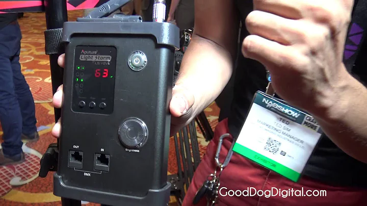 NAB 2015 Showstoppers Aputure LightStorm LS2 LED Light