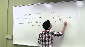 Subgradients of Convex Functions - Pt 1
