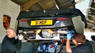 Larini gt1 exhaust to my mclaren 540c ...