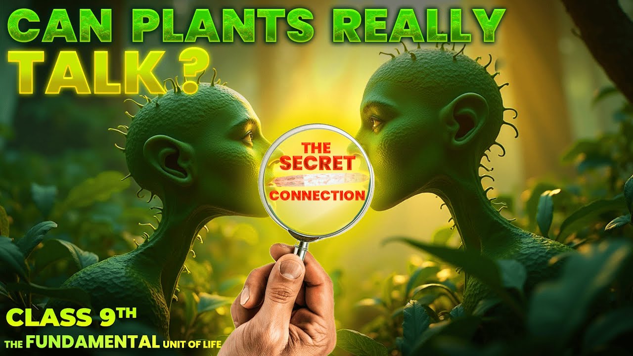 Class 9 Science Chapter 5 | The Fundamental Unit of Life | Plasmodesmata Explained with 3dAnimation