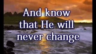 Video thumbnail of "Be Still and Know - Steven Curtis Chapman - Worship Video w/lyrics"