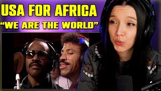 U.S.A. For Africa  We Are the World | FIRST TIME REACTION