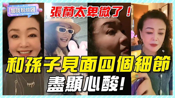 张兰太卑微了！和孙子见面四个细节尽显心酸！#张兰和孙子孙女在日本见面#大S#汪小菲#小S#小玥儿#汪希玥#汪小菲接孩子#汪小菲台北#大S具俊晔#djkoo#张兰#张兰直播#麻六记 - 天天要闻