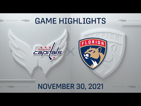 capitals vs panthers