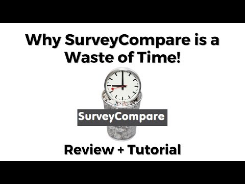 SurveyCompare Review + Warning  (Why it is a Waste of Time)