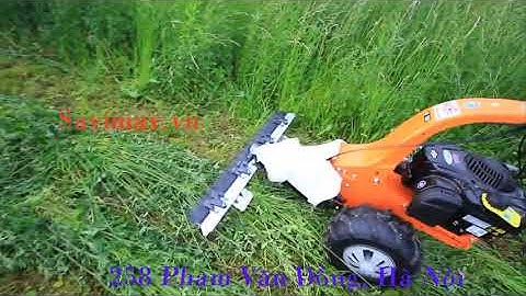 Máy cắt cỏ tông đơ đẩy tay, gặt lúa