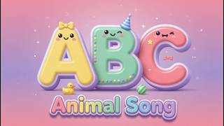 ABC Learning Animals for Kids | Fun Alphabet Song with Animal | ZaraBoo Kids Nursery Rhymes #ZaraBoo