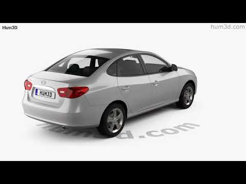 Hyundai Elantra (HD) 2010 3Dモデル