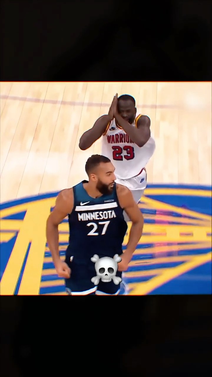Draymond just HATES Gobert ??