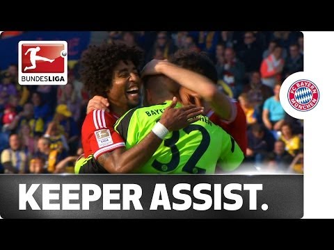 Super Assist from Bayern's Keeper Raeder