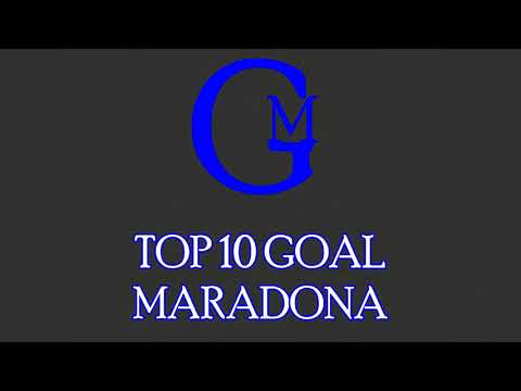 I 10 gol più belli di Maradona⚽