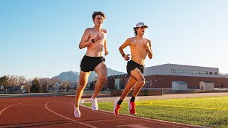 INTENSE SPEED WORKOUT AT ALTITUDE (ft. Max Reisinger)