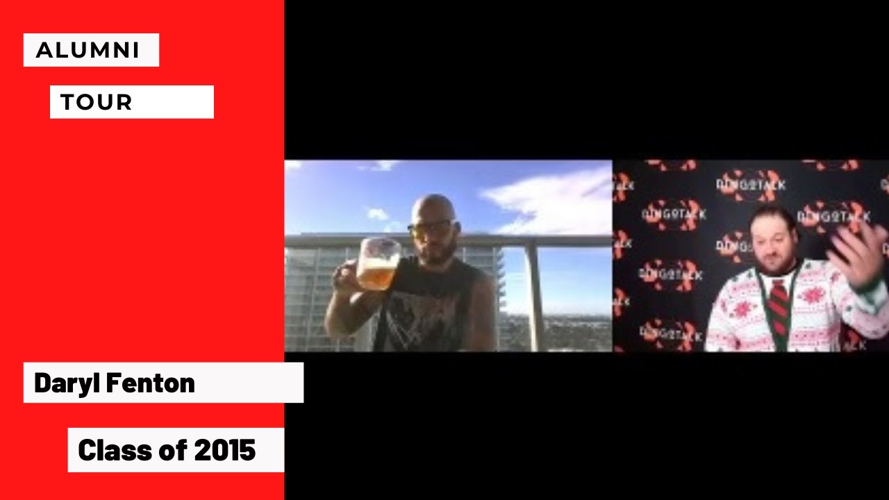 DingoTalk95 Alumni Tour Daryl Fenton Class of 2015