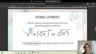 6.1 Exponential Expressions MHF4U