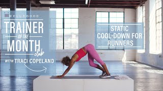 Cool Down Stretch For Runners | Trainer of the Month Club | Well+Good screenshot 2