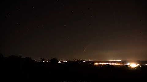 Comet NEOWISE and Milky way