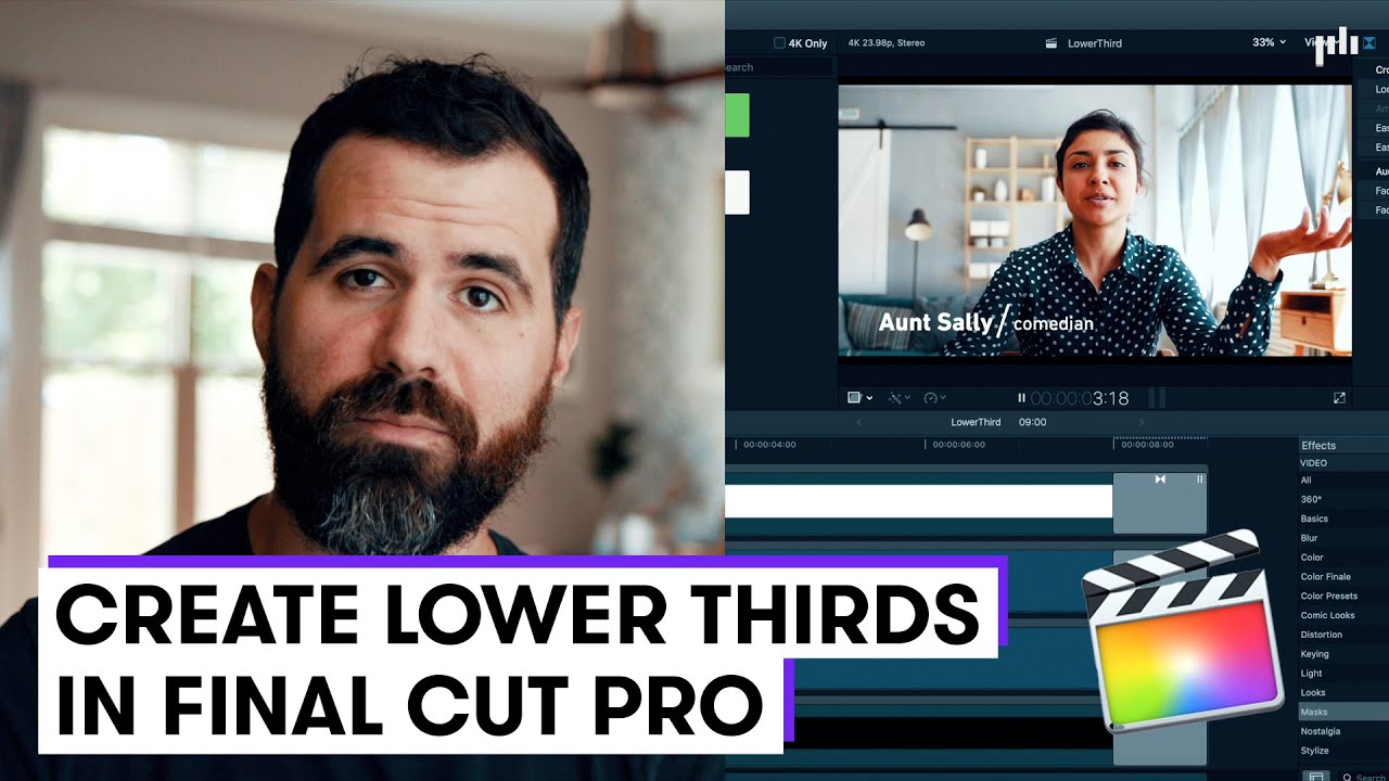 free sports lower thirds for final cut pro