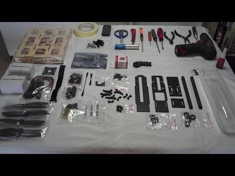 OFM Swift TR260 Tilt Rotor FPV racing Quadcopter Build Video Part 1