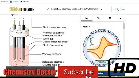 Complete Guide to Cyclic Voltammetry | Part 1 - Beginner