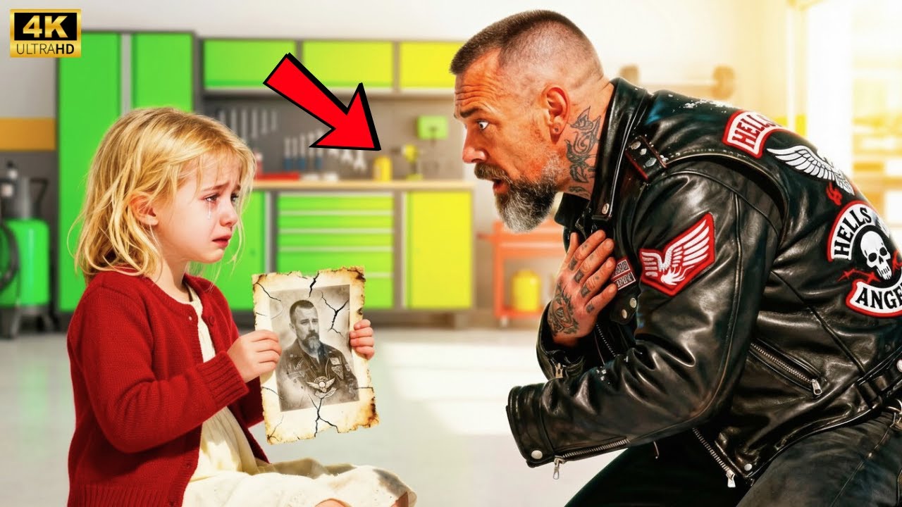 Where Did You Get This Picture of Me?” Hells Angel Demanded— Teen Girl’s Answer Left Him Speechless