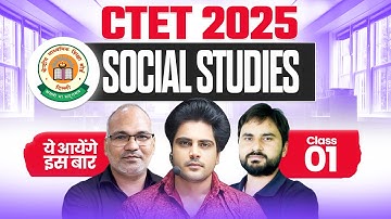CTET 2025 SST Class 1 By Sachin Academy live 8pm