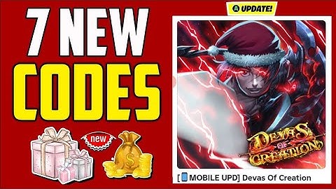 💫UPDATE ⚡NEW⚡ Devas of Creation CODES IN MAY 2025- ROBLOX  Devas of Creation CODES